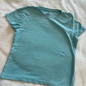 Vita Classic Crewneck Tee - Turquoise Size M